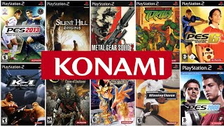 TOP 50 BEST KONAMI GAMES FOR PS2PLAYSTATION 2 [upl. by Revert]