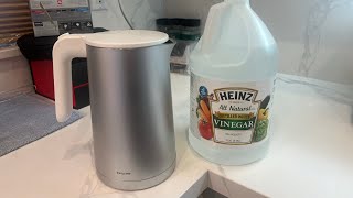 How To Clean Electric Kettle Using White Vinegar [upl. by Nyad546]