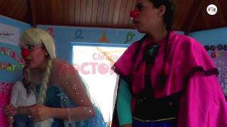 Show infantil temático Frozen clown ❄️🥶 con Ana y Elsa MUNDO FLIX Lima Perú [upl. by Robinetta761]