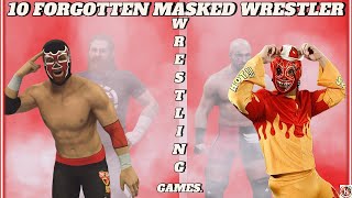 10 FORGOTTEN MASKED WRESTLER IN WRESLTING GAMES ⚔️wwetnawcw [upl. by Sug]