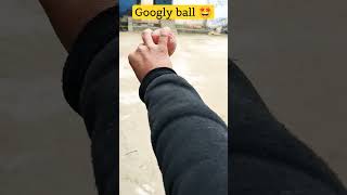 best googly bowling trick technique 🤩🥰cricket newvideo bowlingtips googly cricketlovers [upl. by Charley]