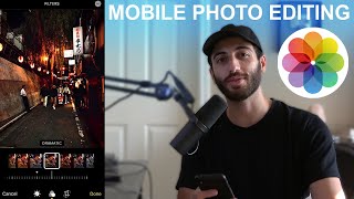 How to Edit Photos on iPhone Camera Roll FREE No Apps Tutorial [upl. by Naitsabas167]