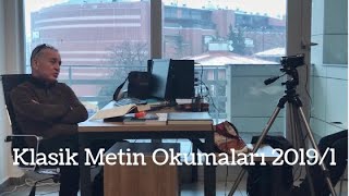 Tefsir  Klasik Metin Okumaları 20191  elİtkan fi UlumilKuran  Mustafa Öztürk [upl. by Delija]