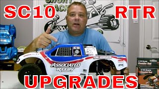 TEAM ASSOCIATED SC10 RTR UPGRADES [upl. by Andonis]