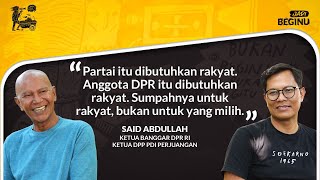 JADI BEGINU Said Abdullah Madura PDIP dan Legowo Berdasar Ideologi [upl. by Alledi391]