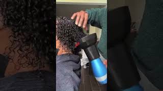 How to use a styling foam curlyhairproducts naturalhair curlyhair shorts [upl. by Medlin639]