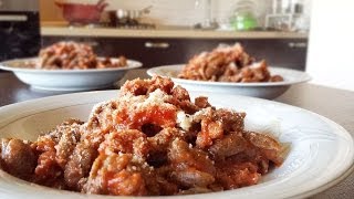 Gnocchetti di grano saraceno al ragù sardo  Le video ricette di Lara [upl. by Flinn]