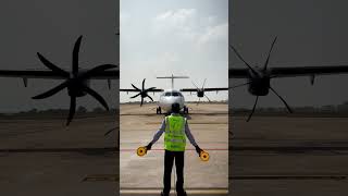 Tech Force  Aircraft Marshalling  Engineering  IndiGo 6E [upl. by Eelyam]