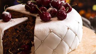 Christmas Cake  EASY moist fruit cake [upl. by Tracie148]