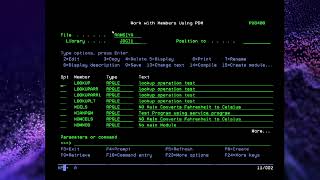 IBMi AS400 LookupLT Built in Function in RPGLE [upl. by Nuarb]