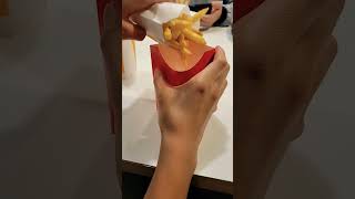 McDonalds fries are all the same size trend fyp mcdonalds fries [upl. by Crofton]