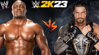 Bobby Lashley vs Roman Reigns  WWE 2K23 [upl. by Roper530]