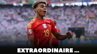 Il a que 16 ans   Débrief ½ finale Espagne  France [upl. by Guendolen15]