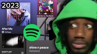 My Viewers Best Spotify Transitions Of 2023 [upl. by Llenrag793]