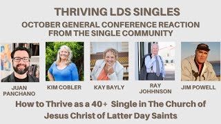 General Conference Oct 2024 Thriving LDS Singles Reactions generalconference lds [upl. by Toll]