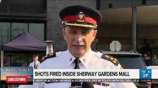 SHERWAY GARDENS MALL SHOOTING INSIDE HAD SHOPPERS RUNNING DUCKING FOR COVER amp LOCKDOWN IN FEAR [upl. by Frantz]