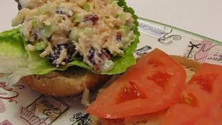 Bettys Cranberry Almond Chicken Salad Sandwich [upl. by Analaj]