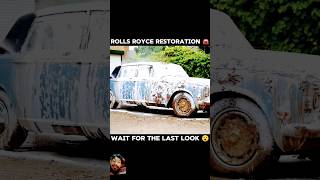 Restoration of Dirtiest Rolls Royce  Restored old car to New restoration​ shorts [upl. by Brigit]