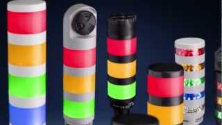 Banner EZLIGHT TL50 Tower Light Family Indicators [upl. by Eirallih517]