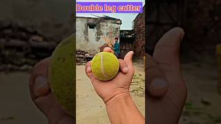 Double leg cutter bowling grip tips for bowlers in cricket 🏏bowling cricket shorts ytshorts [upl. by Costanzia]