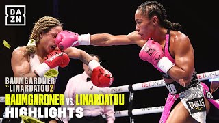 UNDISPUTED  Alycia Baumgardner vs Christina Linardatou 2 Fight Highlights [upl. by Llennahc]