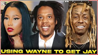 Nicki Minaj amp Others PRETEND to Support Lil Wayne Super Bowl SNUB Just to VIOLATE JayZ [upl. by Rasia577]