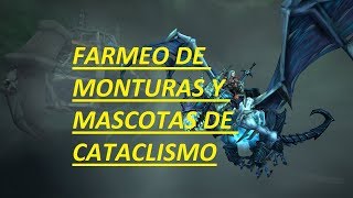 Farmeando Monturas y Mascotas de Cataclysm [upl. by Kcinnay]