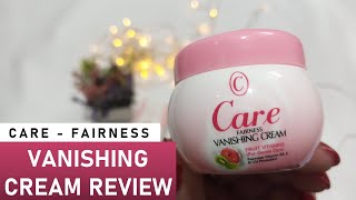 Care Vanishing Cream Review  Care Fairness Cream Review  Care Vanishing Cream Benefits  Door Been [upl. by Cibis720]