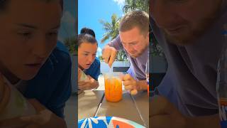 They made FANTA TRANSPARENT with a PAPER TOWEL🥛🧻😱 shorts khamitovymartaandrustam [upl. by Stevens]