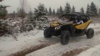 CanAm Maverick X3  Essai complet  AMS motoneige [upl. by Imef975]