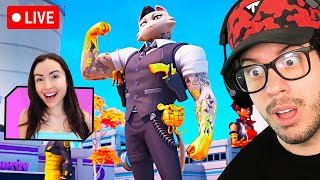 Playing FORTNITE with MY ALMOST WIFE Chapter 2 Remix [upl. by Suirradal]