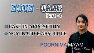 Noun Cases Case in Apposition Nominative Absolute L2 P6 [upl. by Yetta708]