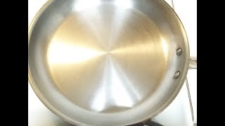 How To Season A Stainless Steel Pan For Beginners [upl. by Appleton188]