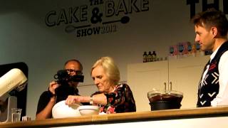 Mary Berry making a Meringue Roulade part 3MP4 [upl. by Murton]