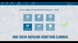 Uređena zemlja – Digitalni geodetski elaborat [upl. by Kermie570]