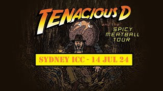 Tenacious D Spicy Meatball Tour  Sydney ICC 14 Jul 24 [upl. by Oelc459]