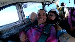 Skydive Castroville  Jessica [upl. by Anelak182]