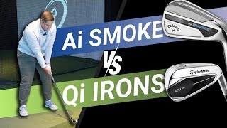 Ai SMOKE amp Qi IRONS REVIEW  Testing 2024s Game Improvement Irons from Callaway amp TaylorMade [upl. by Gael]