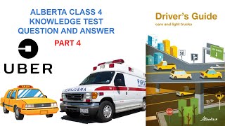 Alberta class 4 knowledge test Question and Answer Part 4 [upl. by Beker]