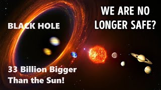 NASA Discovers Monster Black Hole 33 Billion Times Bigger Than the Sun [upl. by Ennovart]