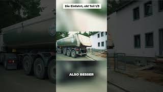 Actros mit Schwierigkeiten Ohne Allrad shorts lkwfahrer truckerlife lkw jobs azubi trucker [upl. by Euqina]