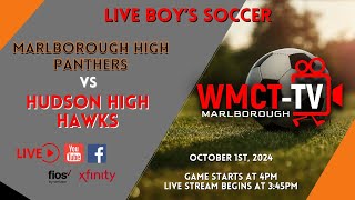 LIVE  MHS BSoccer vs Hudson High [upl. by Sidalg392]