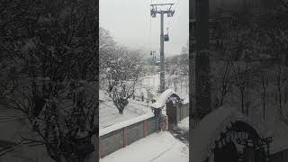 Azerbaijan Cable Car ride Gabala Tufandag [upl. by Estis]