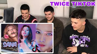 FNF REACTION to TWICE TIK TOK EDITS THAT GIVE ME THE FEELS  TWICE REACTION [upl. by Aimac950]