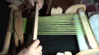 Rigid Heddle Weaving with PattyAnne  Beginning Pick Up Stick [upl. by Moia]