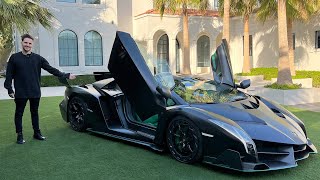 Worlds Most Expensive Lamborghini  Veneno Roadster [upl. by Naginarb]