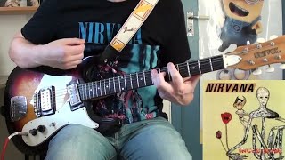 Nirvana  Sliver Guitar Cover [upl. by Saihtam929]