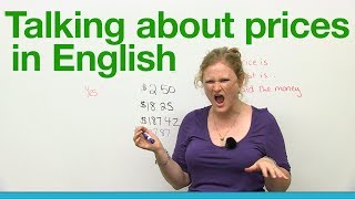 How to talk about prices in English  Basic Vocabulary [upl. by Riada]