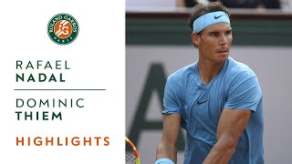 Rafael Nadal vs Dominic Thiem  Final Highlights I RolandGarros 2018 [upl. by Aramaj]