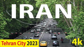 Tehran City  Iran 4K By Drone 2023 [upl. by Airekahs908]